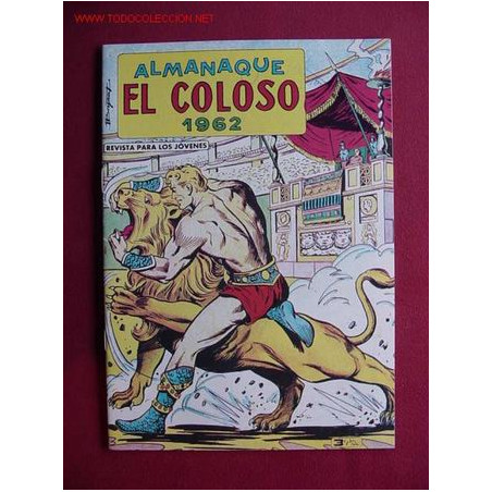 EL COLOSO (VALENCIANA ). ALMANAQUE 1962 (facsimil)